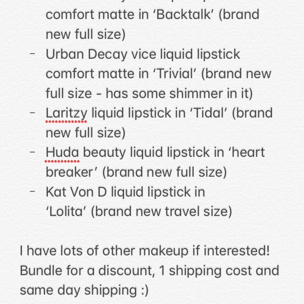 Lipstick bundle - Picture 8 of 8